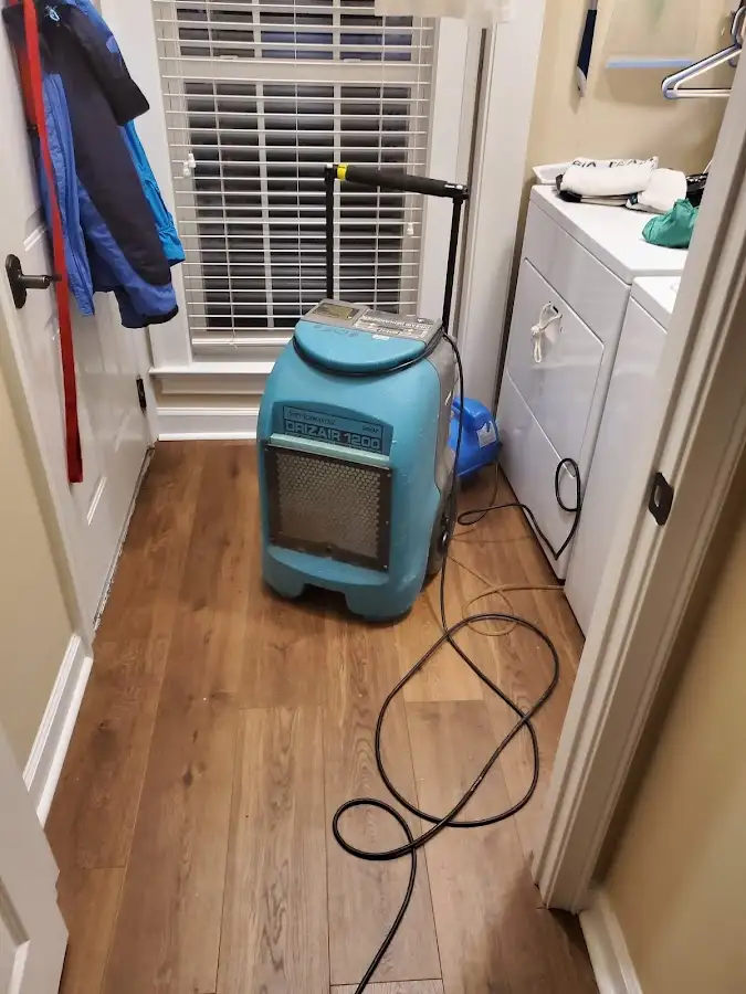 Commercial dehumidifier deployed for Flood Damage Cleanup in Helena-West Helena